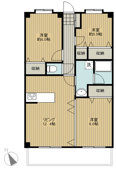 カルム参番館 102図面.jpg