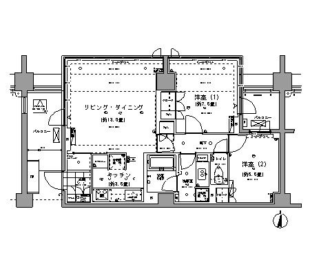 ガーデニエール砧レジデンス 912図面.jpg